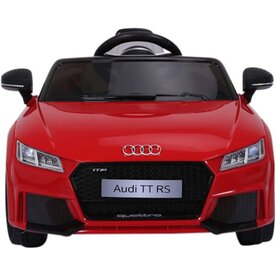 Elektrische Kinderauto Audi TT RS Rood 12V Met Afstandsbediening