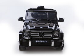 Elektrische Kinderauto Mercedes-Benz G63 AMG Zwart 12V Met Afstandsbediening FULL OPTION