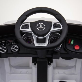 Elektrische Kinderauto Mercedes Benz GLC 63 S Zwart 12V Met Afstandsbediening FULL OPTIONS