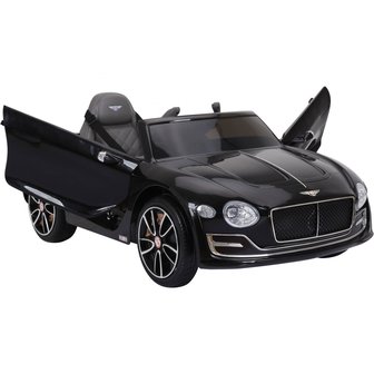 Elektrische Kinderauto Bentley EXP 12V met Afstandsbediening - Zwart