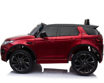 Elektrische Kinderauto Land Rover Discovery Rood 12V Met Afstandsbediening FULL OPTIONS