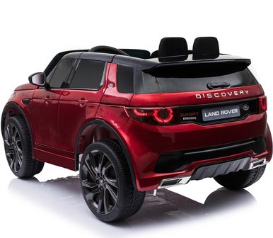 Elektrische Kinderauto Land Rover Discovery Rood 12V Met Afstandsbediening FULL OPTIONS