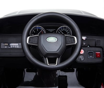 Elektrische Kinderauto Land Rover Discovery Rood 12V Met Afstandsbediening FULL OPTIONS