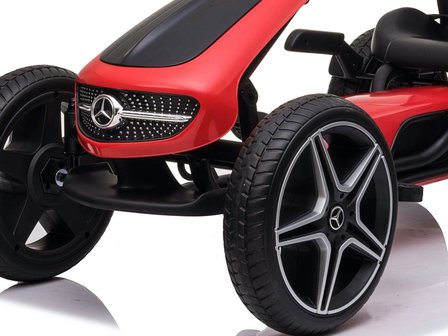  Mercedes-Benz Go Kart Skelter - Rood