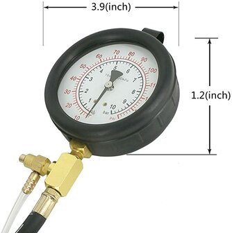 UltraToolz 70 delige brandstofdruk meter set deluxe 75028