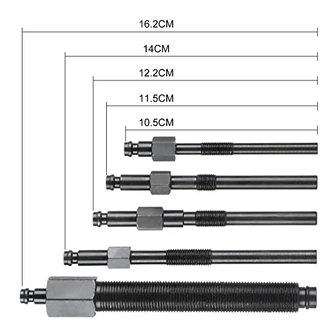 UltraToolz 17 delige compressietester voor dieselmotoren 75032