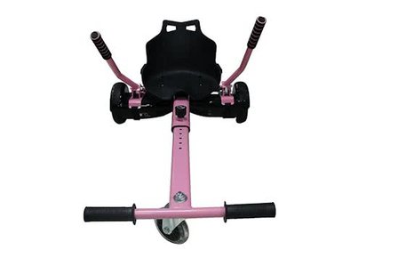 Hoverkart &ndash; Hoverseat voor Hoverboard &ndash; Roze met Zwart