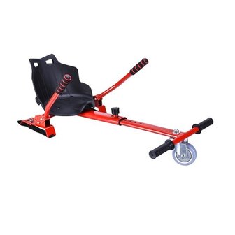 Hoverkart &ndash; Hoverseat voor Hoverboard &ndash; Rood met Zwart