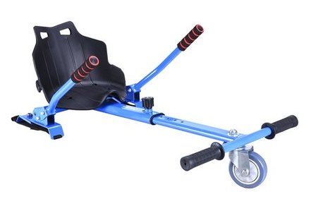 Hoverkart &ndash; Hoverseat voor Hoverboard &ndash; Blauw met Zwart 