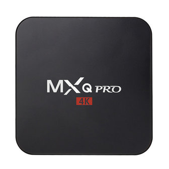 MxQ PRO 4k Android 7.1 S905W tv box Kodi 17.4 - Met De Nieuwste Software - 2018 Model + GRATIS I8 Witte Draadloze Toetsenbord