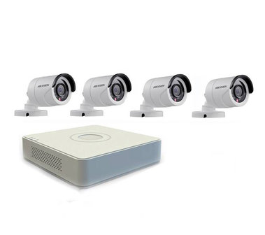 Hikvision Camerasysteem 4 kanaals DVR TURBO HD set 1080P