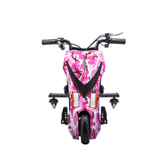 Elektrische Drift Trike Kart 250W 36V Camouflage Roze