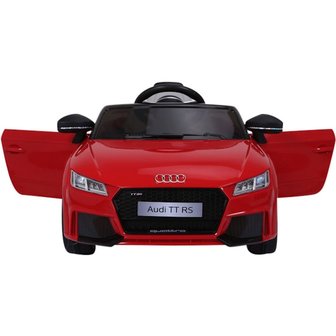 Elektrische Kinderauto Audi TT RS Rood 12V Met Afstandsbediening