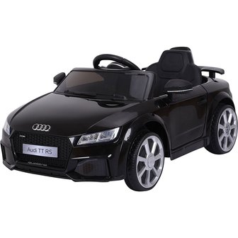 Elektrische Kinderauto Audi TT Zwart 12V Met Afstandsbediening