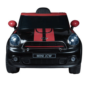 Elektrische Kinderauto Mini Cooper Paceman Zwart 12V Met Afstandsbediening    