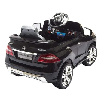 Elektrische Kinderauto Mercedes-Benz ML350 Zwart 6V Met Afstandsbediening