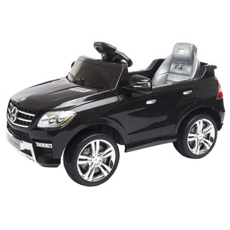 Elektrische Kinderauto Mercedes-Benz ML350 Zwart 6V Met Afstandsbediening