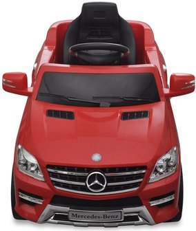Elektrische Kinderauto Mercedes-Benz ML350 Rood 6V Met Afstandsbediening
