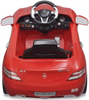 Elektrische Kinderauto Mercedes-Benz SLS AMG Rood 6V Met Afstandsbediening