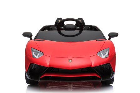 Elektrische Kinderauto Lamborghini Aventador SV Rood 12V Met Afstandsbediening 