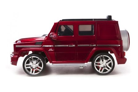 Elektrische Kinderauto Mercedes-Benz G63 AMG Rood 12V Met Afstandsbediening FULL OPTION