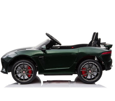 Elektrische Kinderauto Jaguar F-Type 12V met Afstandsbediening - Groen