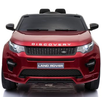 Elektrische Kinderauto Land Rover Discovery Rood 12V Met Afstandsbediening FULL OPTIONS