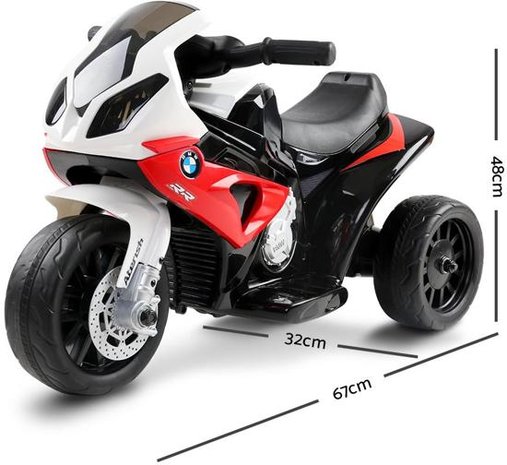 Elektrische kindermotor / driewieler - BMW S 1000 RR - Rood