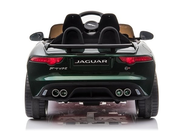 Elektrische Kinderauto Jaguar F-Type 12V met Afstandsbediening - Groen