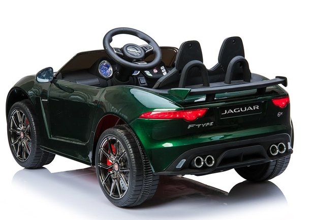 elegant Omleiding per ongeluk Elektrische Kinderauto Jaguar F-type Groen | Linexstore - Linexstore.com