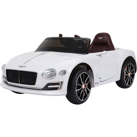 Elektrische Kinderauto Bentley EXP 12V met Afstandsbediening - Wit