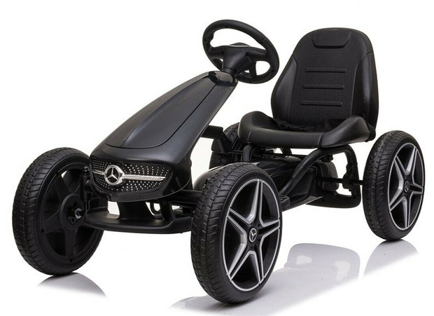  Mercedes-Benz Go Kart Skelter - Zwart