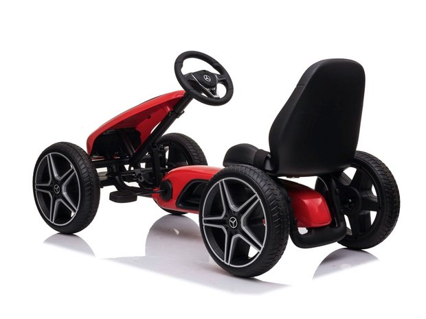  Mercedes-Benz Go Kart Skelter - Rood