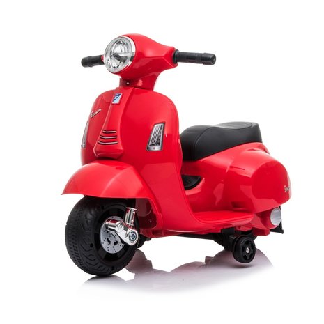 Elektrische Kinderscooter Vespa Rood 6V 