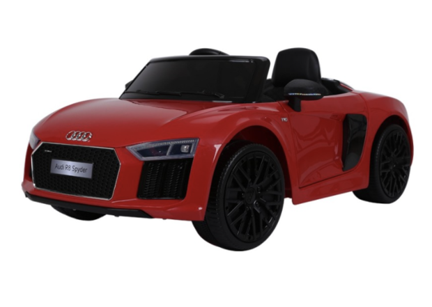 Elektrische Kinderauto Audi R8 Spyder Rood 12V Met Afstandsbediening    