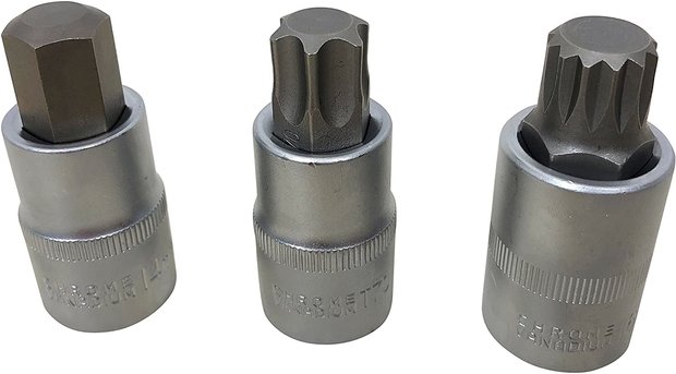 Ultratoolz 88-delig 1/2" spline veeltand, inbus en torx doppenset