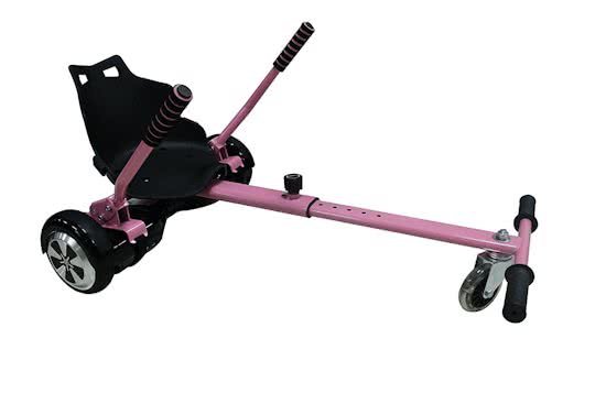 Hoverkart – Hoverseat voor Hoverboard – Roze met Zwart