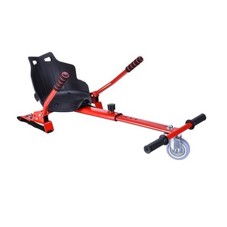 Hoverkart – Hoverseat voor Hoverboard – Rood met Zwart