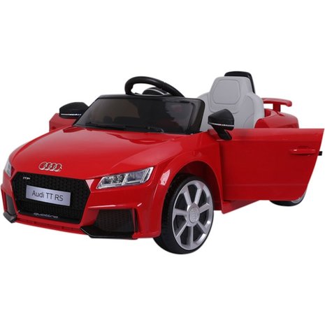 Elektrische Kinderauto Audi TT RS Rood 12V Met Afstandsbediening