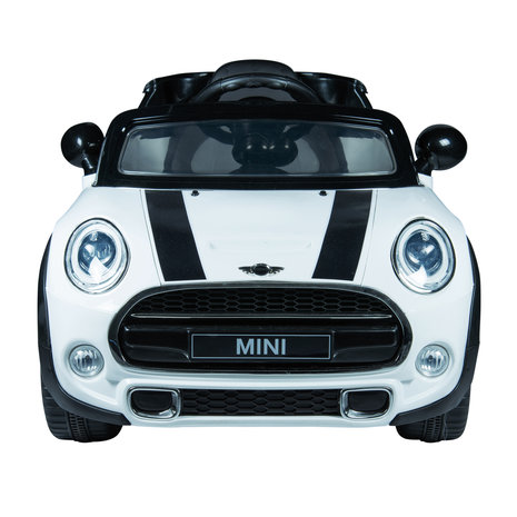 Mantel meel paar Mini Cooper Elektrische Kinderauto 12V Wit | Linexstore - Linexstore.com