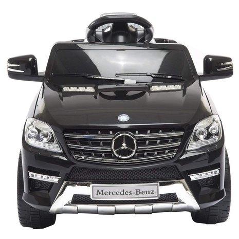 Elektrische Kinderauto Mercedes-Benz ML350 Zwart 6V Met Afstandsbediening