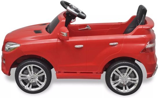 Elektrische Kinderauto Mercedes-Benz ML350 Rood 6V Met Afstandsbediening