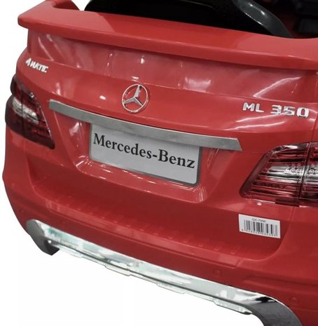 Elektrische Kinderauto Mercedes-Benz ML350 Rood 6V Met Afstandsbediening