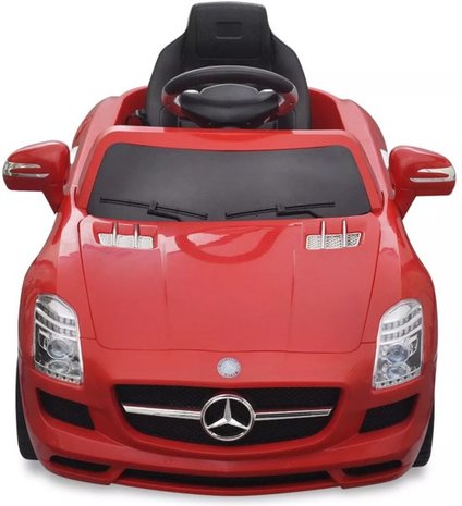 Elektrische Kinderauto Mercedes-Benz SLS AMG Rood 6V Met Afstandsbediening