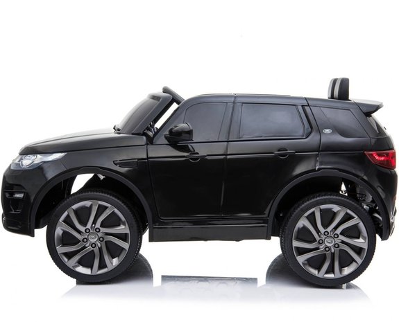 Elektrische Kinderauto Land Rover Discovery Zwart 12V Met Afstandsbediening FULL OPTIONS