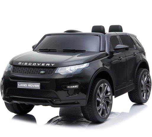 Elektrische Kinderauto Land Rover Discovery Zwart 12V Met Afstandsbediening FULL OPTIONS