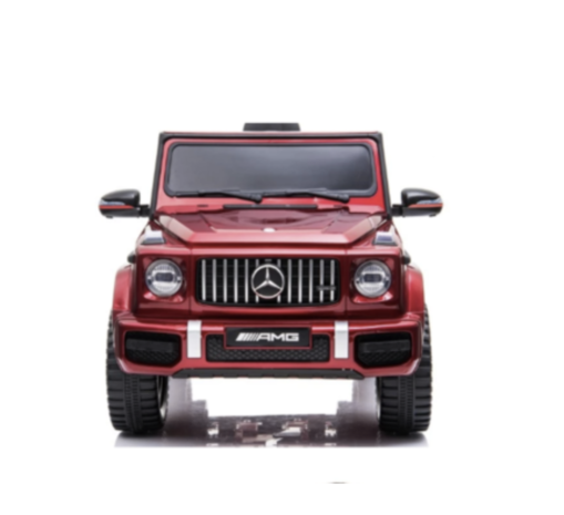 Elektrische Kinderauto Mercedes-Benz G63 AMG Rood 12V Met Afstandsbediening FULL OPTION