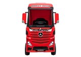 Elektrische Kinder vrachtauto Mercedes Actross Truck 4x4 Rood 24V Met Afstandsbediening FULL OPTIONS_